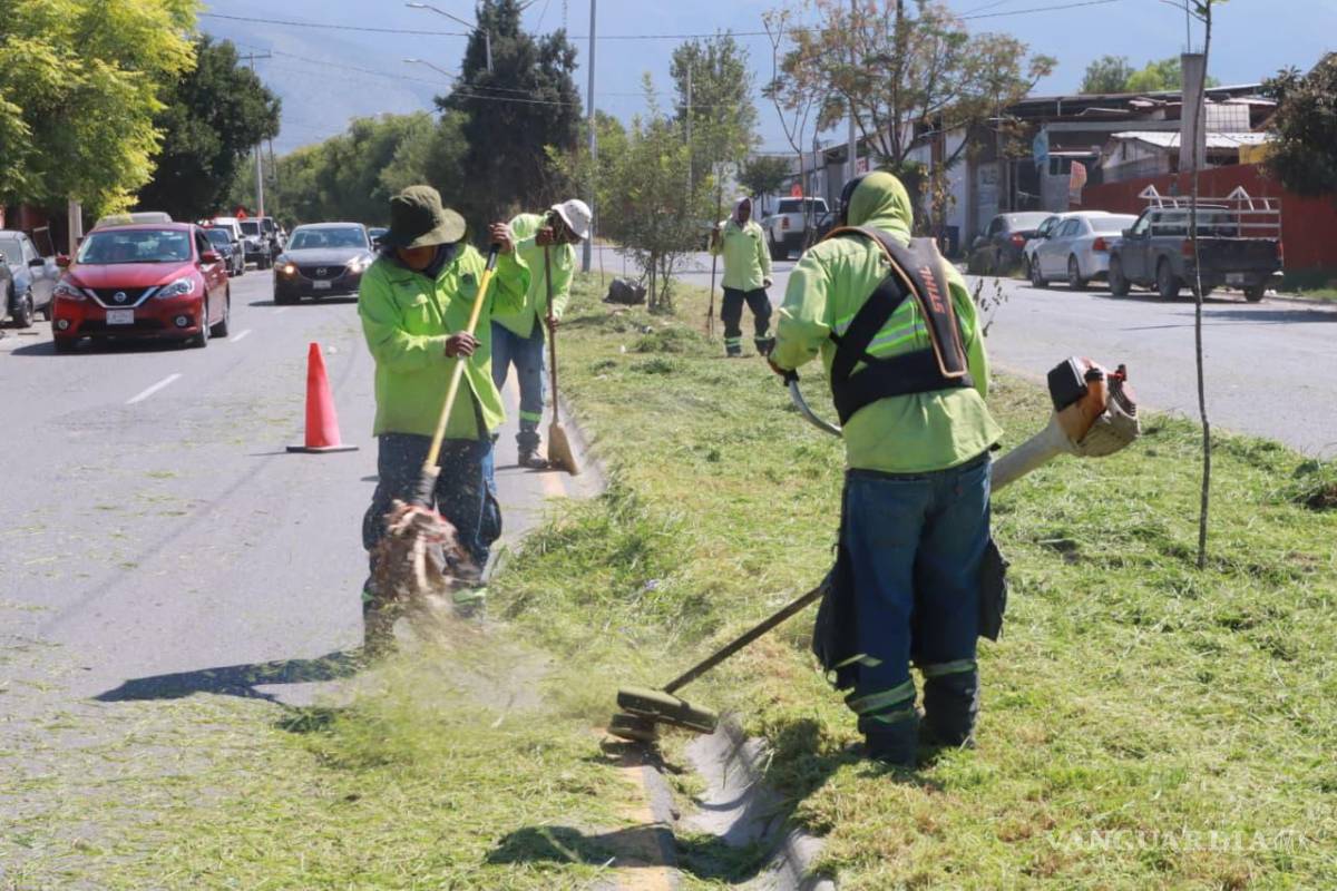 Intensifica Saltillo limpieza de arroyos para prevenir inundaciones