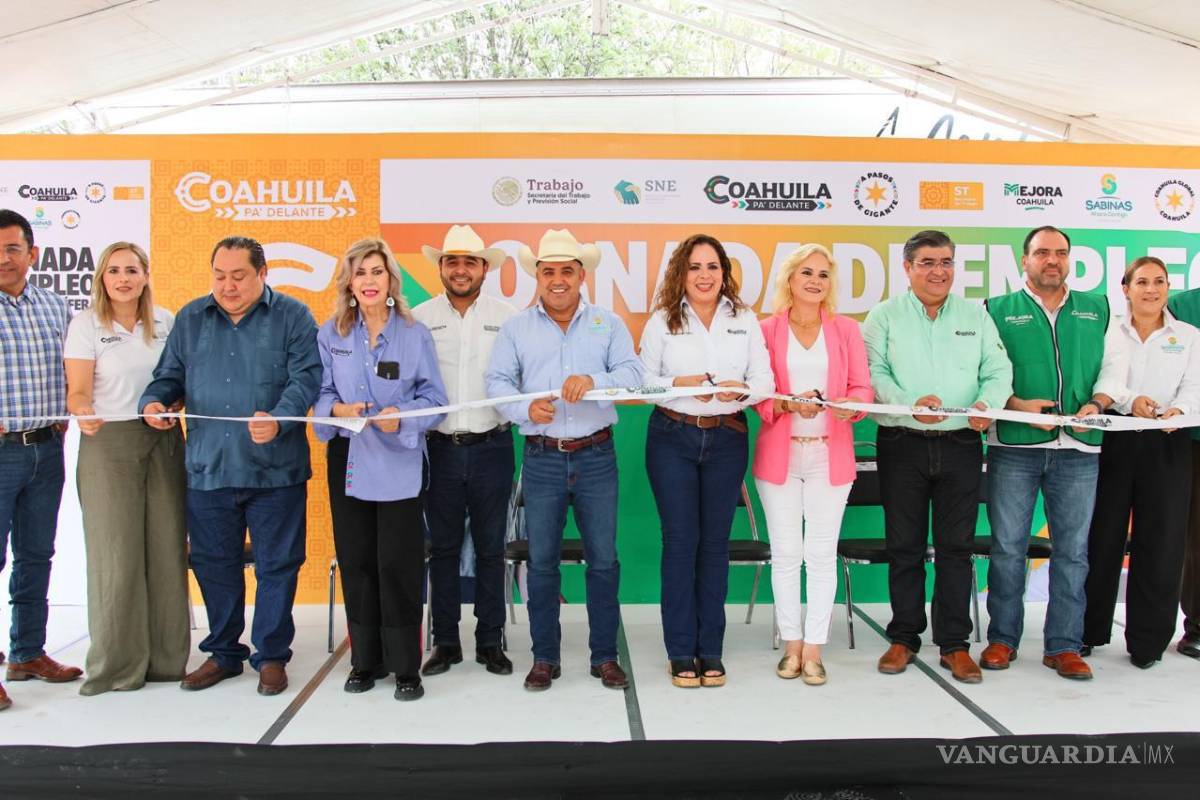 Oferta 485 vacantes la Feria de Empleo de Sabinas