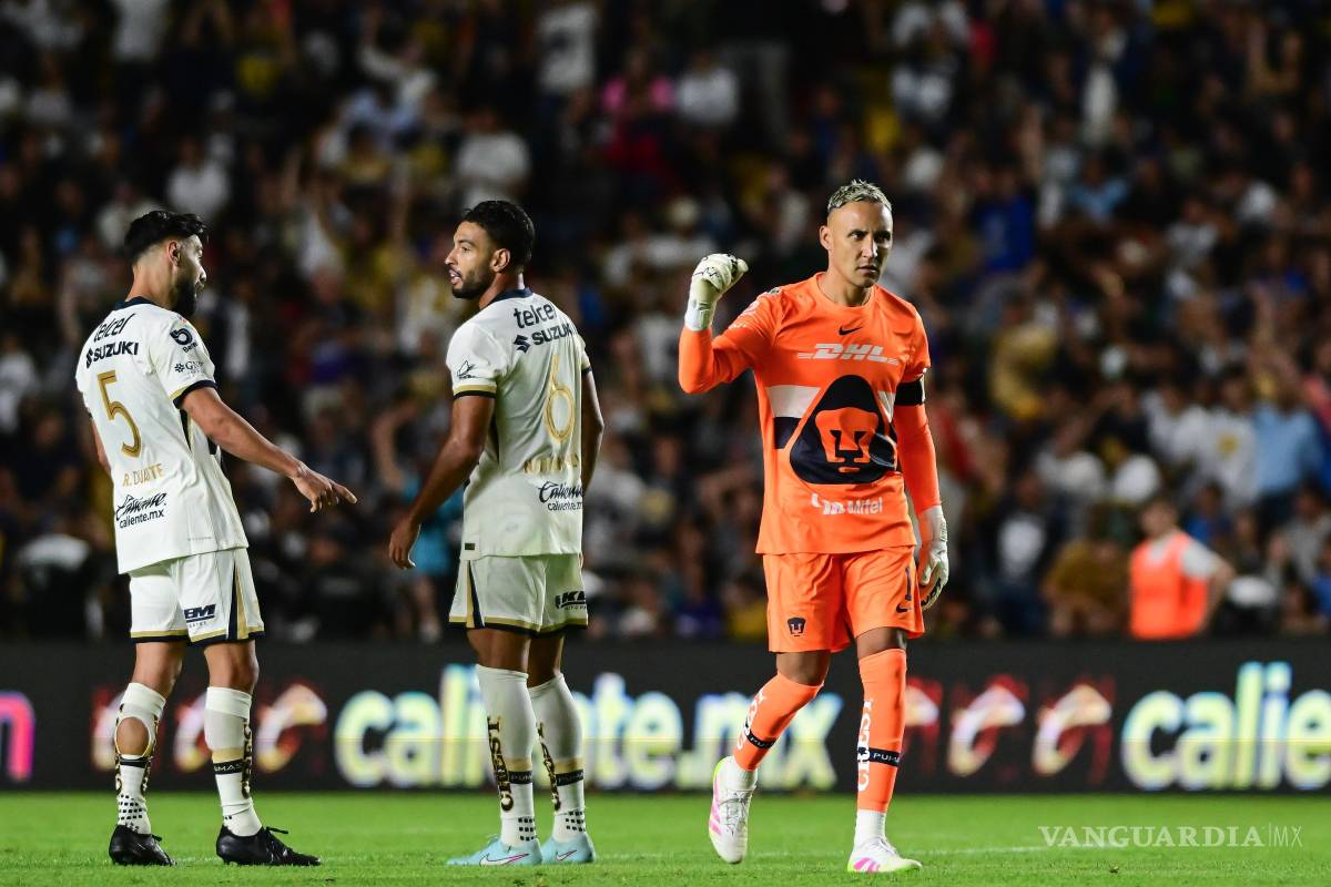 ¡Pura vida! Keylor Navas debuta con triunfo en Pumas ante Querétaro en la Jornada 3