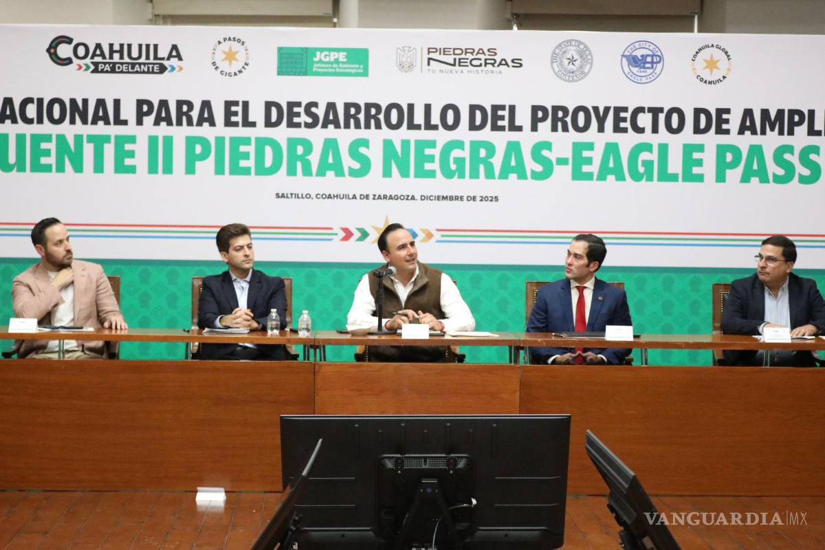Coahuila: Alistan con Eagle Pass ampliación del Puente Internacional II