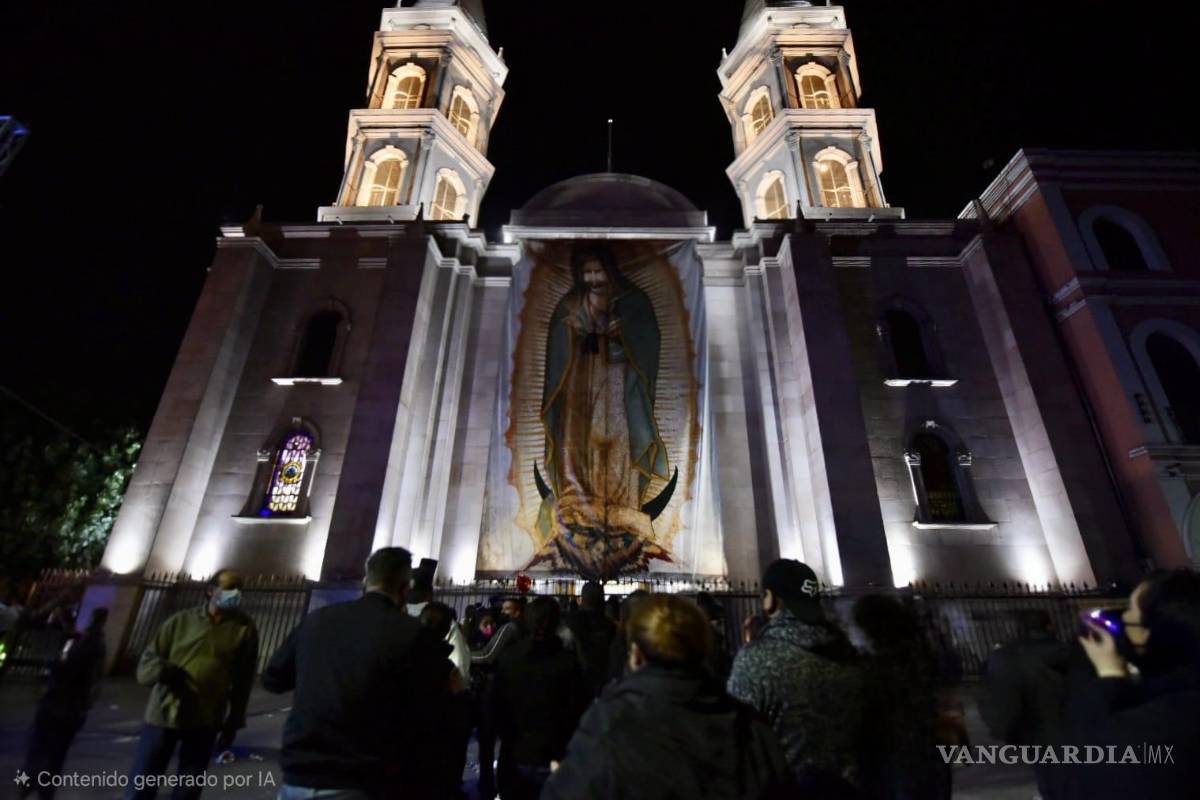 Cientos de fieles celebrarán la ‘misa de gallo’ y entonarán Las Mañanitas a la Virgen de Guadalupe en Torreón