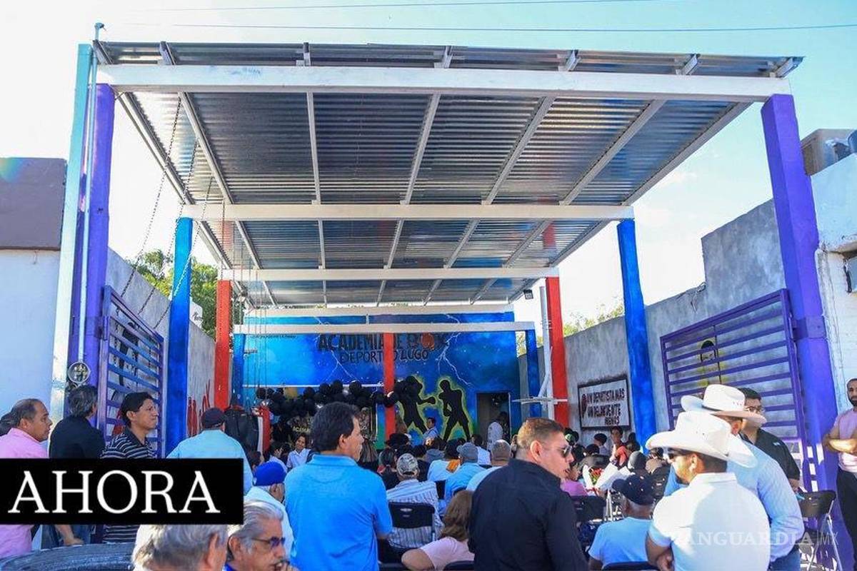 $!El entrenador Rogelio Lugo agradece el apoyo recibido para mejorar el espacio deportivo.