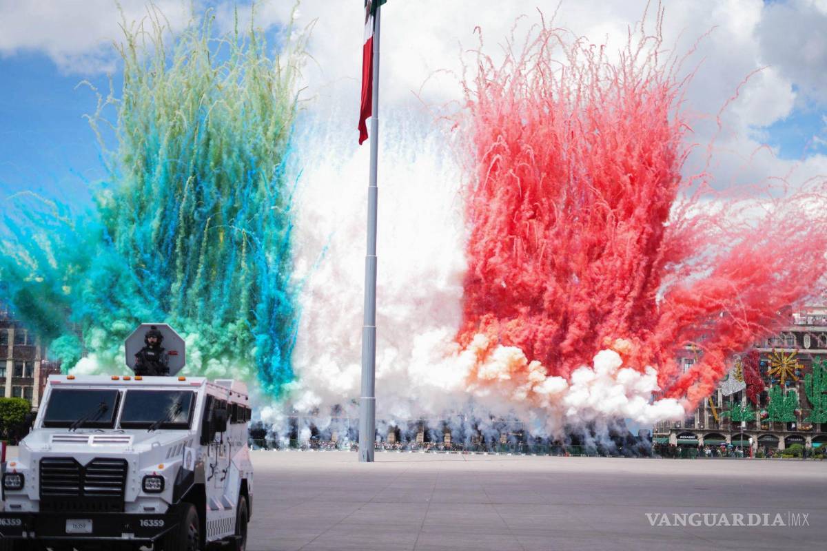 La caída del desfile