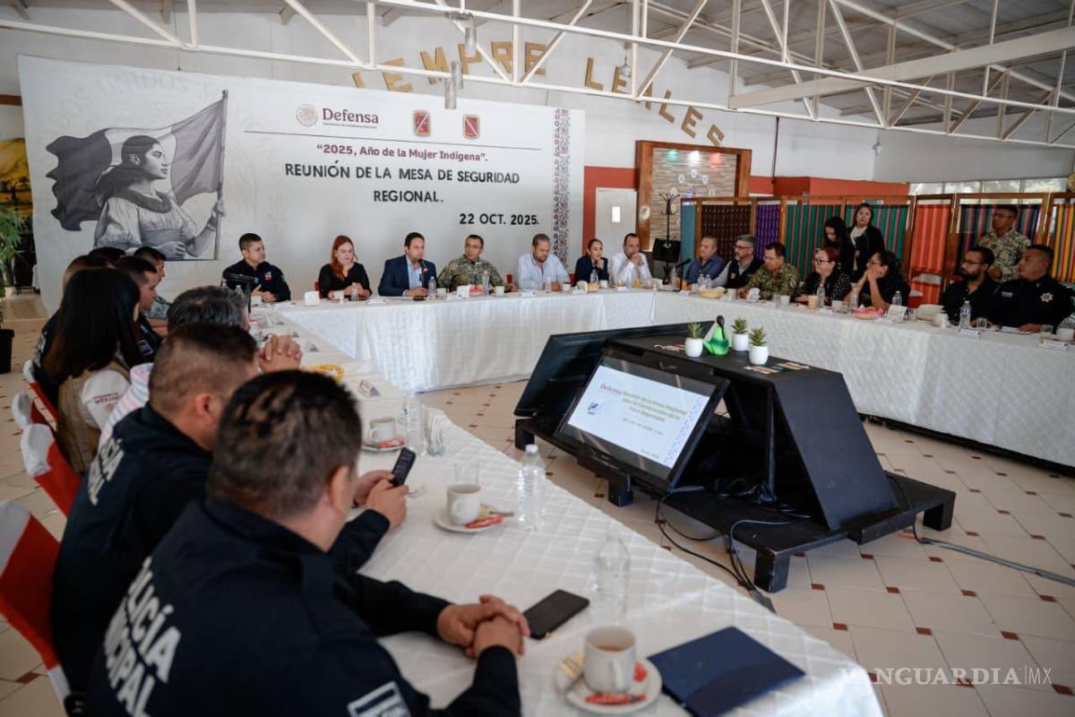 $!La reunión se llevó a cabo en el marco de la Mesa de Seguridad Regional Para la Construcción de la Paz y Seguridad.