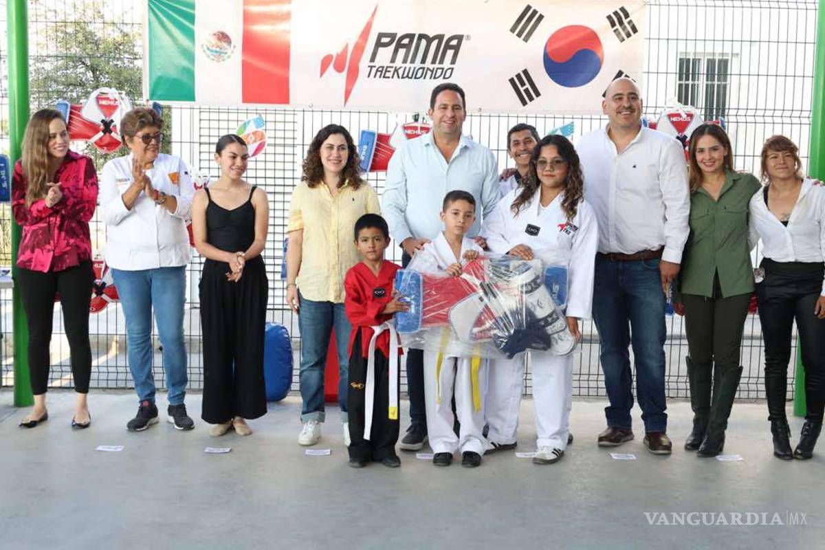 Ayuntamiento de Saltillo entrega equipo deportivo y material artístico en centro comunitario de la Morelos