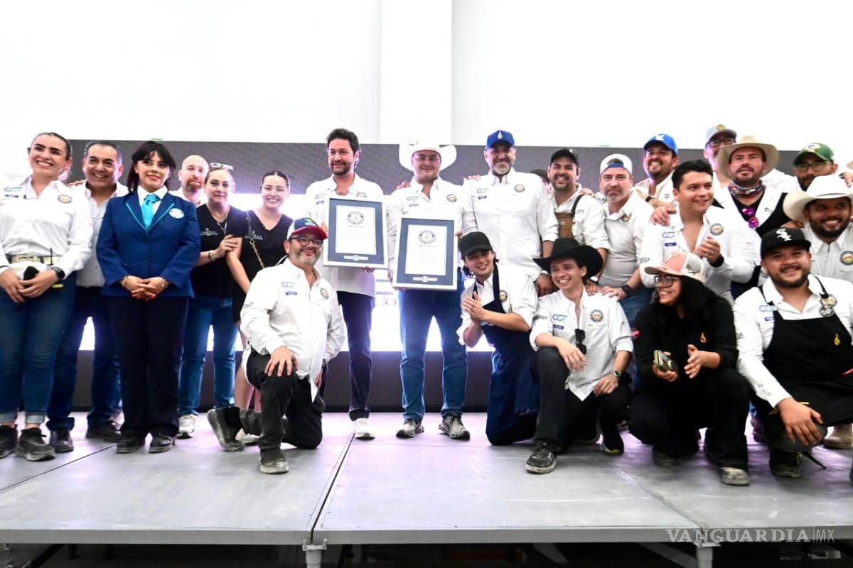 Rompe Torreón récord Guinness con la Discada Más Grande del Mundo