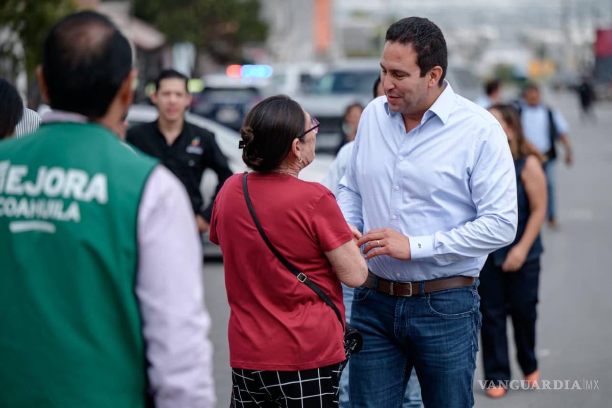 $!Díaz González aseguró que cada obra es “un tiro de precisión” para mejorar la calidad de vida de las familias saltillenses.