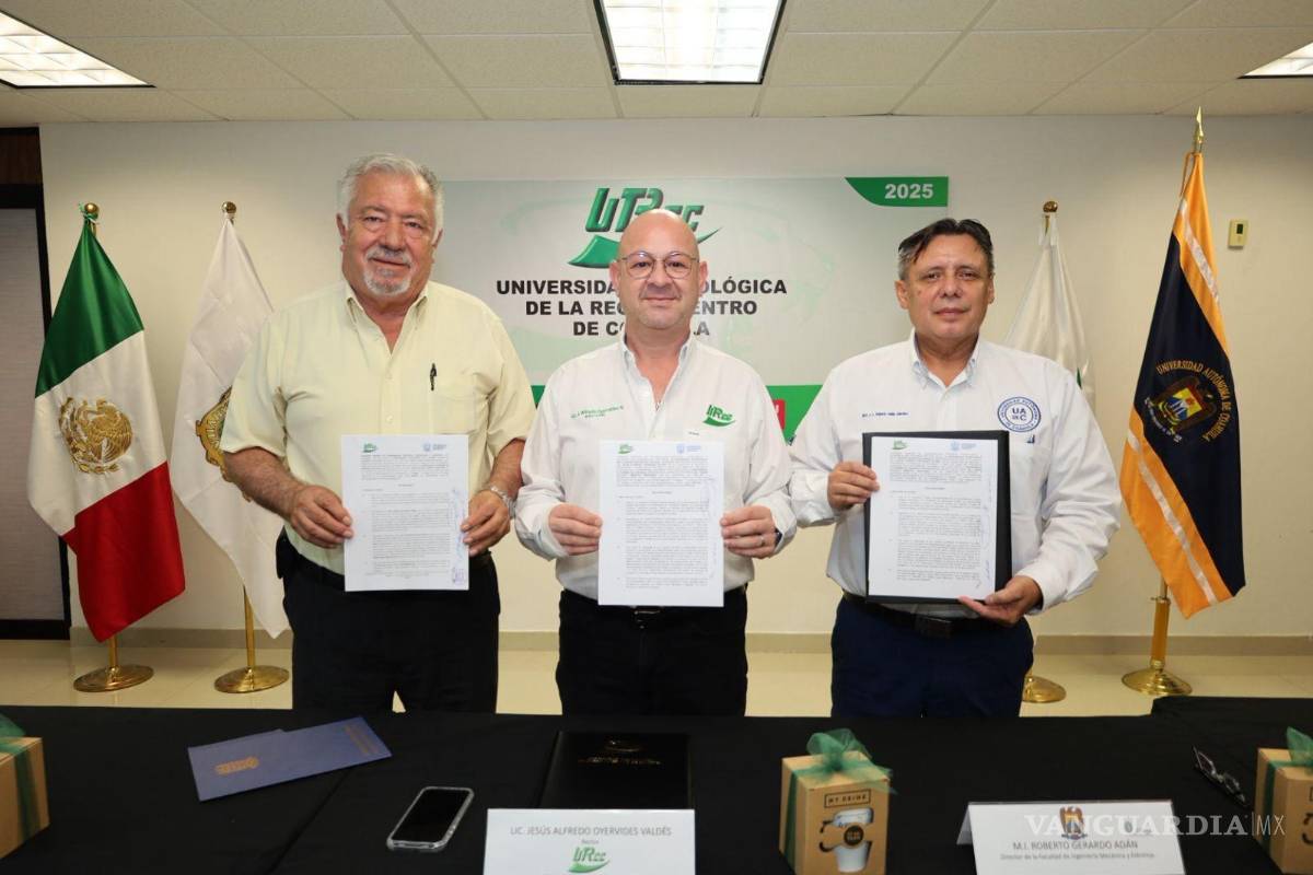 Firman convenio de colaboración autoridades de la UTRCC y la UAdeC