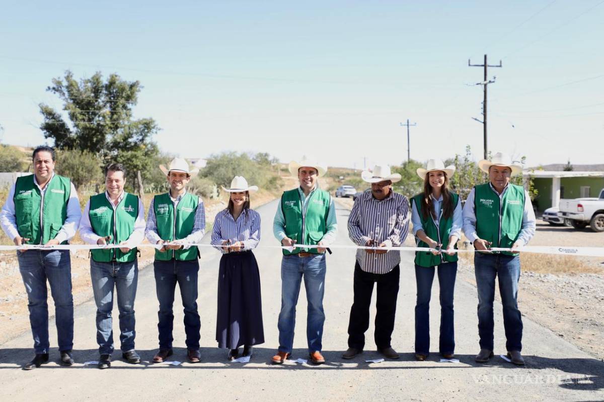 Entrega y arranca Manolo Jiménez obras sociales en ejidos de General Cepeda