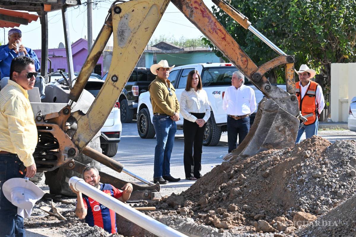 Avanza obra hidráulica en la colonia Occidental de Frontera