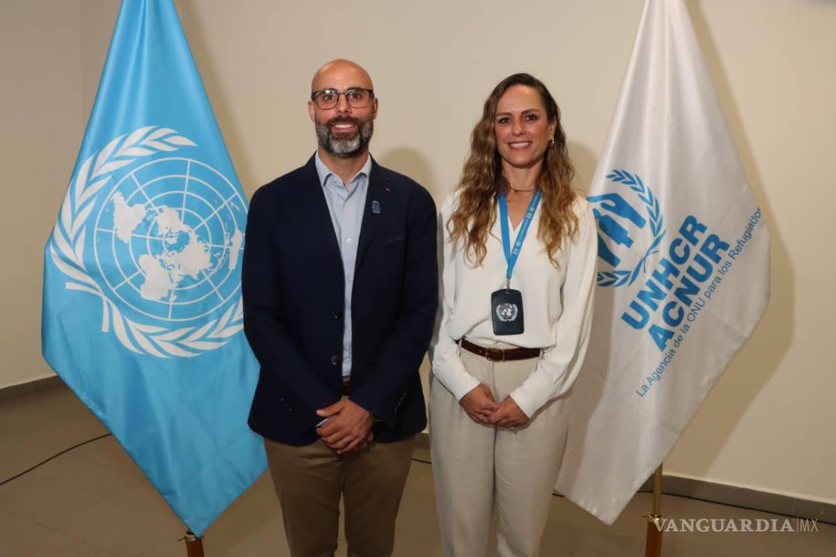 $!Benjamín de Barros, representante de ACNUR en el norte de México, destacó que Coahuila ofrece oportunidades laborales para refugiados.