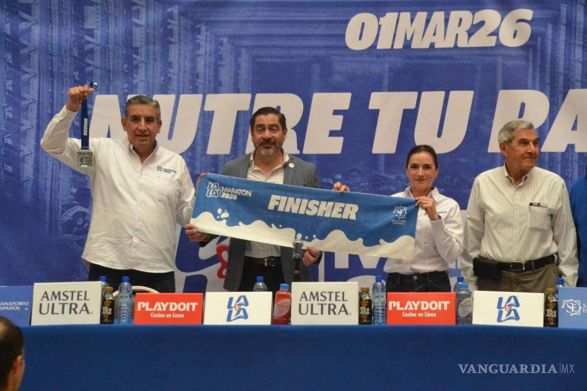 Maratón LALA 2026: Presentan la edición 37 de la fiesta deportiva de la Laguna