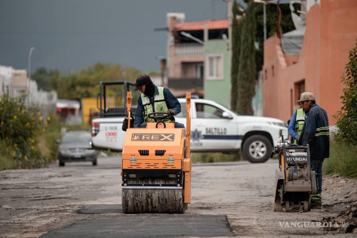 Atienden más de 47 mil baches en Saltillo durante 2025