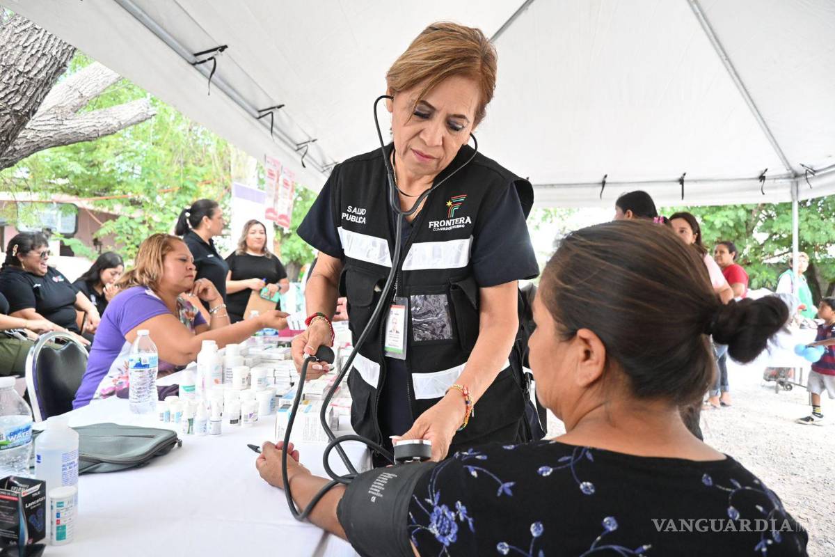 Llevan mega brigada ‘Juntos por tu Salud’ a Frontera
