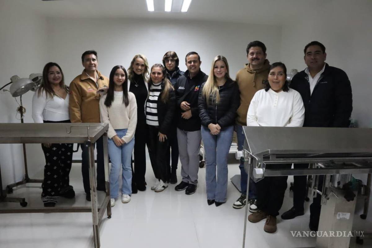 Inauguran quirófano veterinario en el Centro de Bienestar Animal de Saltillo