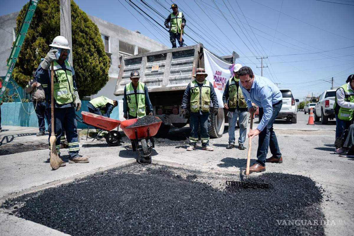 Avanza el programa permanente de bacheo en Saltillo, van más de 53 mil reparados