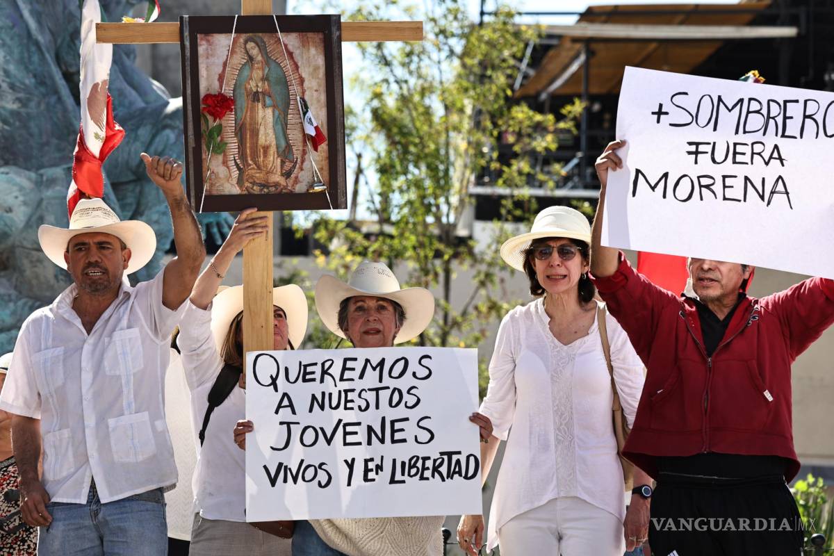 Saltillo: exige la llamada Gen Z seguridad y justicia por asesinato de Carlos Manzo