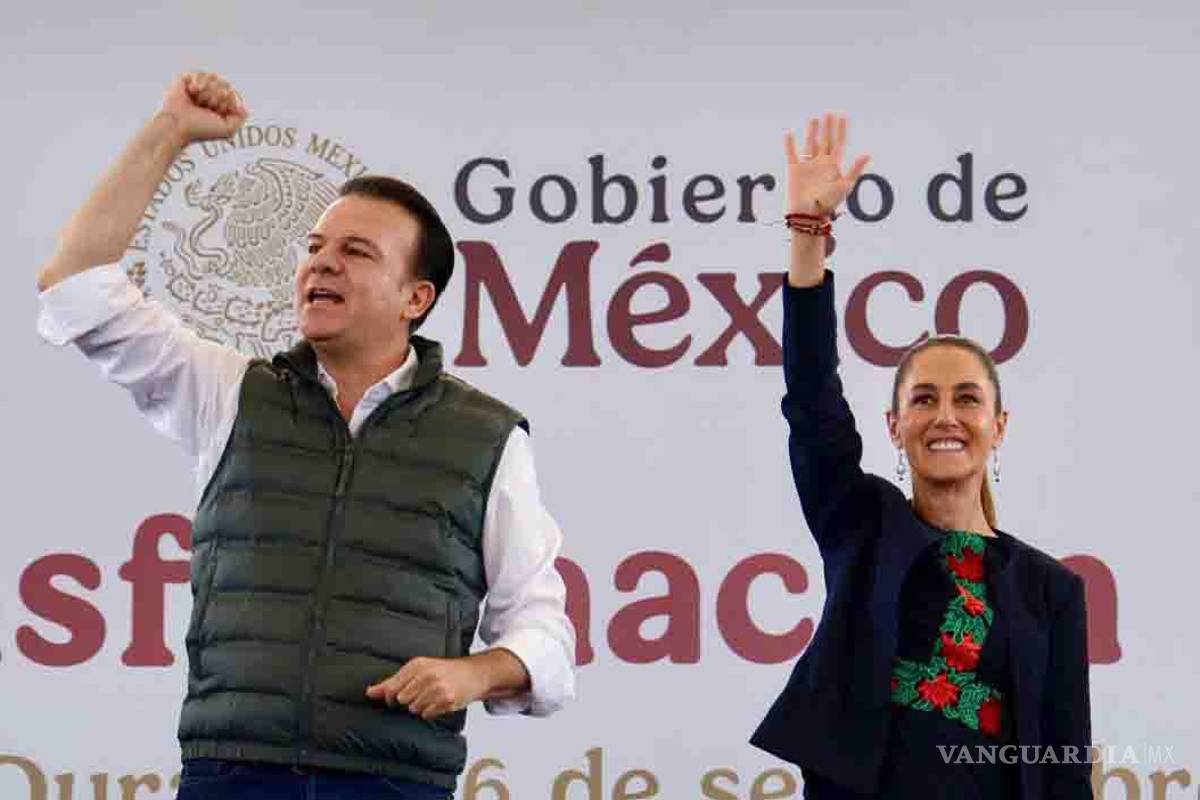 ‘Soy Claudista’: gobernador priista de Durango respalda a Sheinbaum
