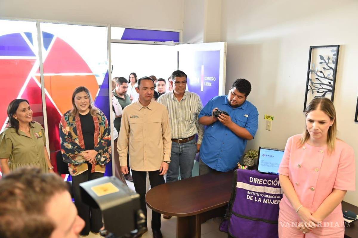 Inauguran en Ciudad Acuña un centro de apoyo integral para mujeres