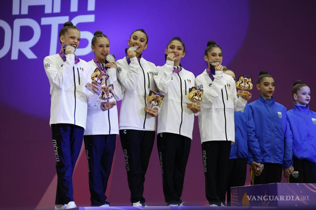 México suma oro, plata y bronce en gimnasia en los Juegos Panamericanos Junior Asunción 2025