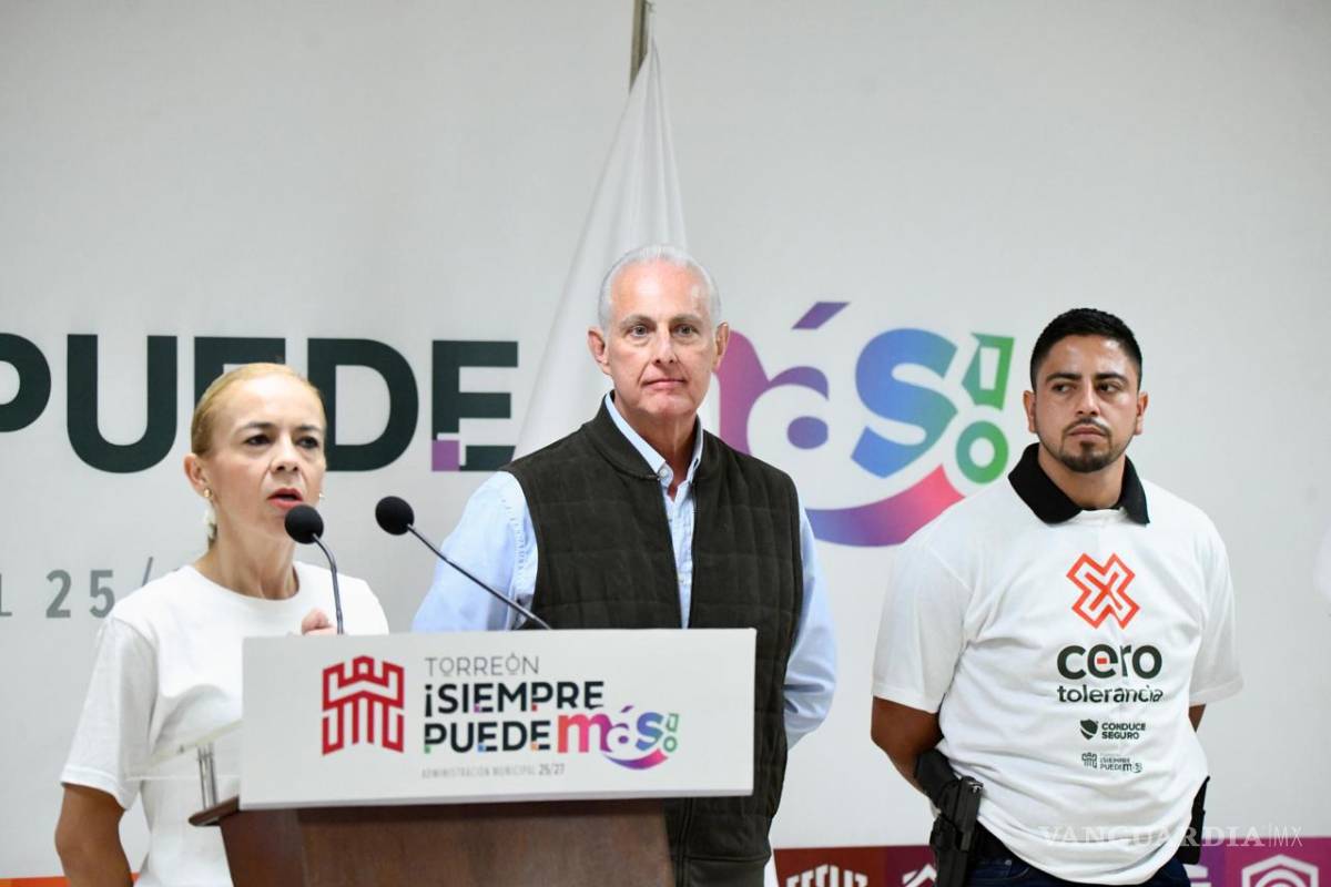 Encara Torreón aumento de accidentes con programa ‘Cero Tolerancia’