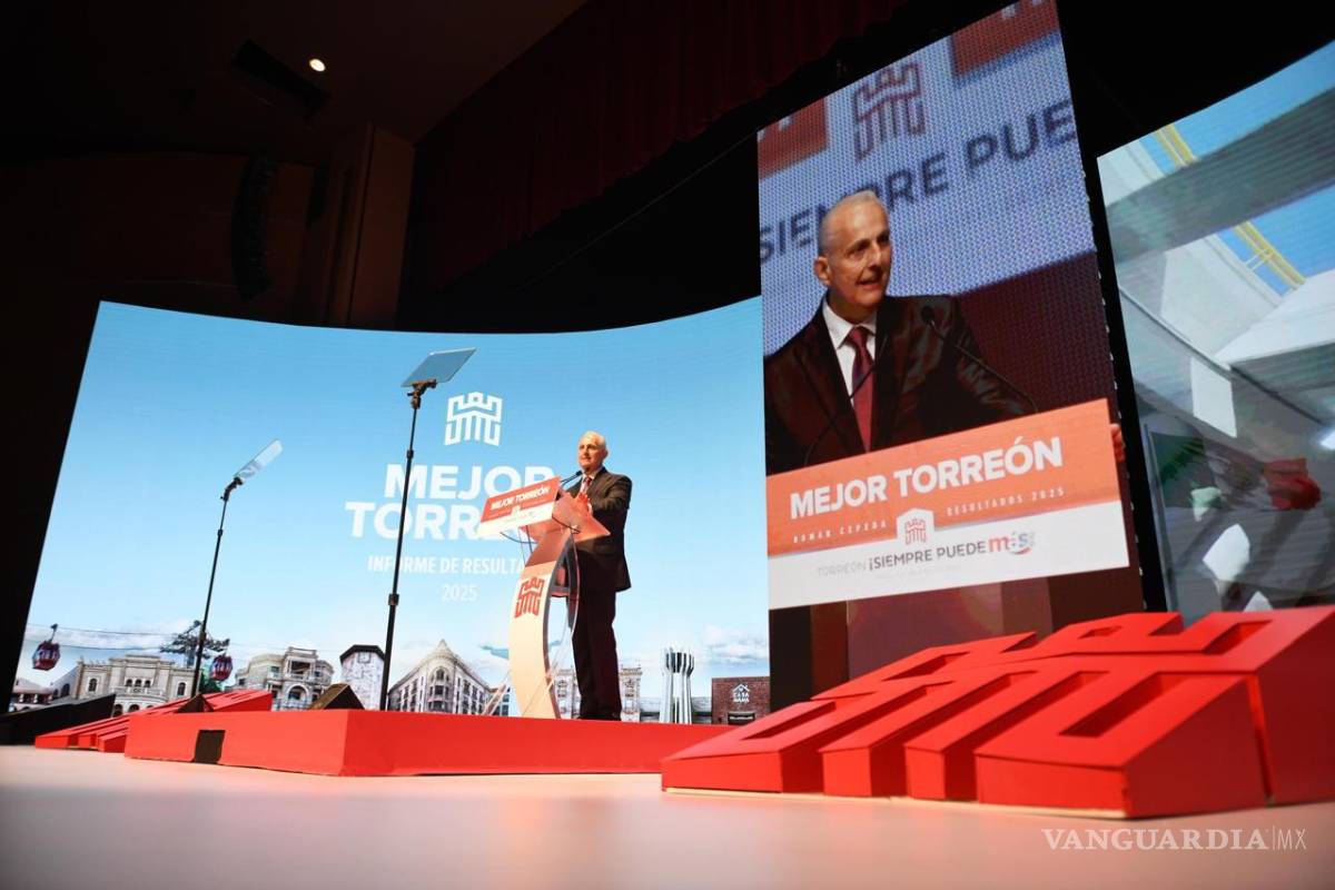 Alcalde de Torreón presenta informe y anuncia inversión histórica de mil 580 mdp