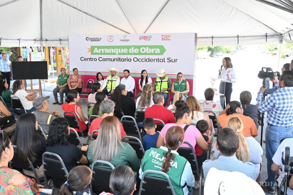 Frontera: Arranca rehabilitación integral del Centro Comunitario Occidental Sur