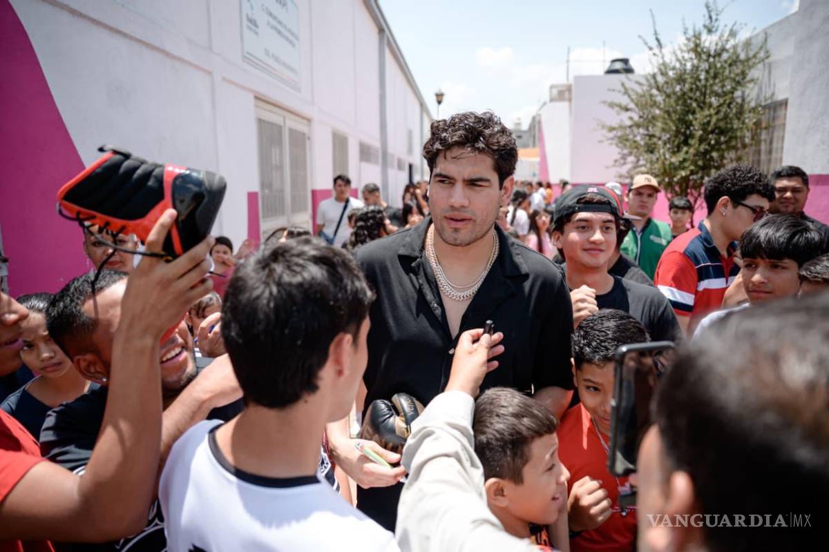 ‘Sobresalí gracias a la disciplina’, mensaje del ‘Zurdo’ Ramírez a niños y jóvenes de Saltillo