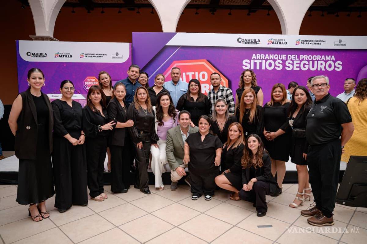 ¿Estás en la calle y te sientes en peligro? En Saltillo, 155 establecimientos reciben a mujeres víctimas de acoso o violencia