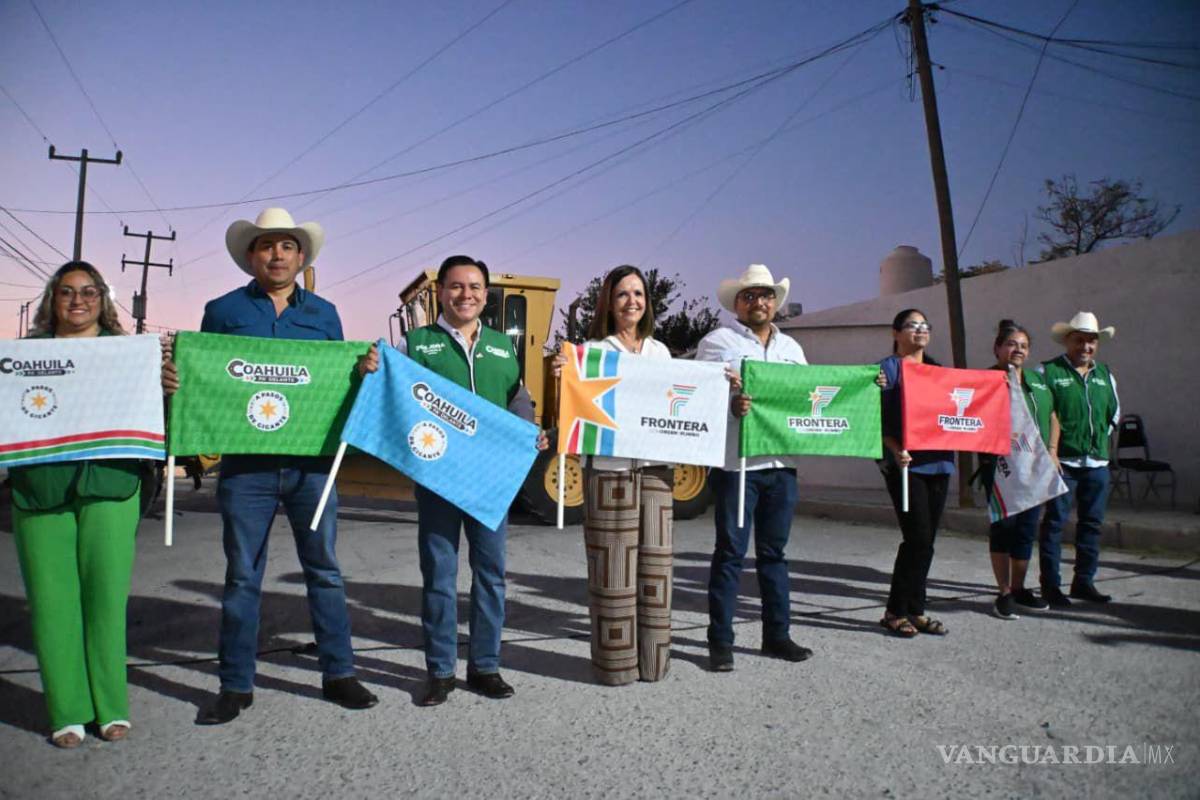 Ciudad Frontera arranca obra de pavimentación en la colonia Jesús García Corona