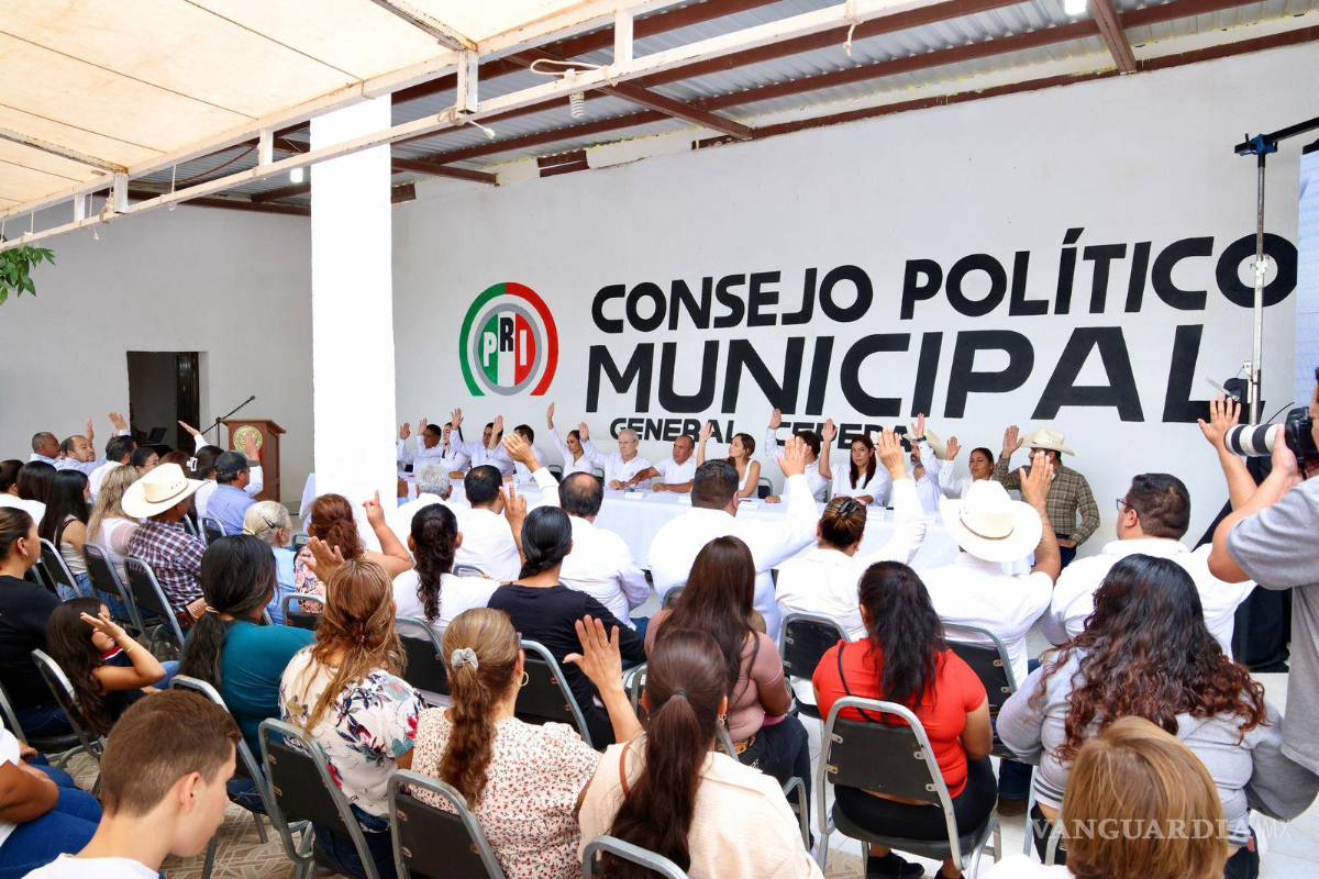 PRI Coahuila inicia ruta al 2026 con renovación de comités municipales