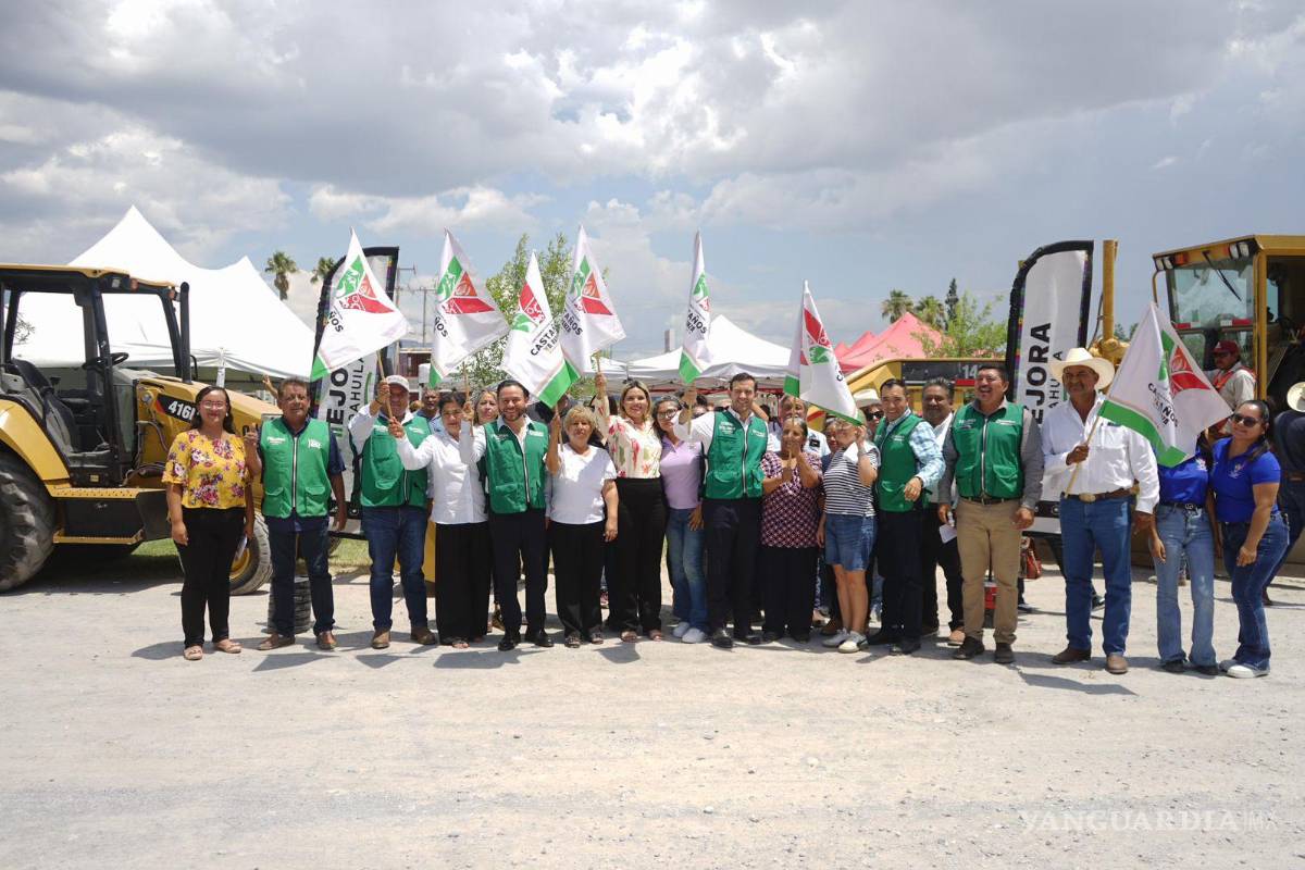 Arranca Castaños obras de pavimentación con inversión de 3 mdp