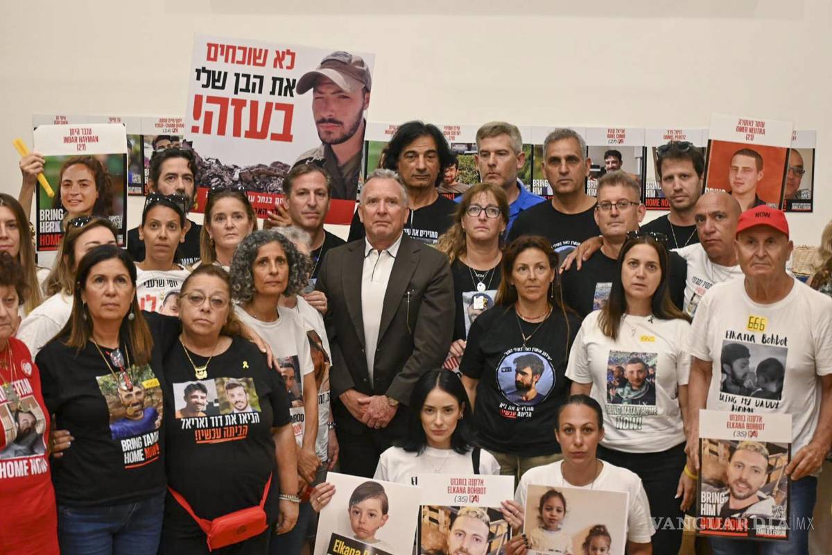 Steve Witkoff, enviado de EU para Medio Oriente, se reúne en Tel Aviv con las familias de los rehenes en Gaza