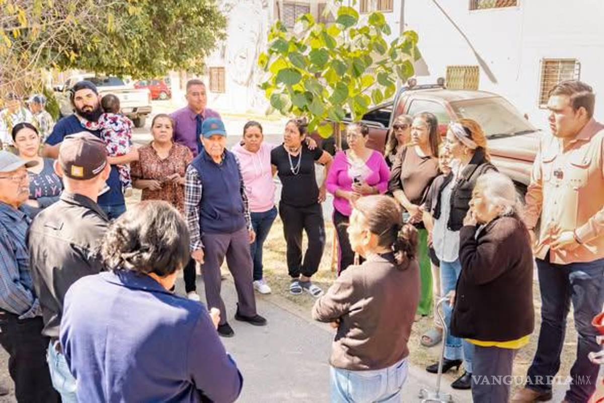 Torreón: reforestan plaza en Jacarandas con apoyo del Centro de Justicia Municipal