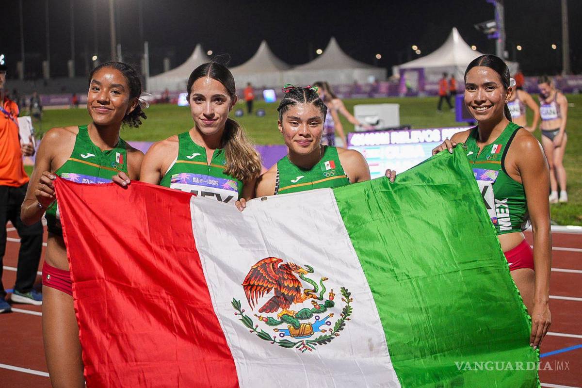 México cierra con medallas en Asunción 2025 en natación artística, canotaje, halterofilia y atletismo