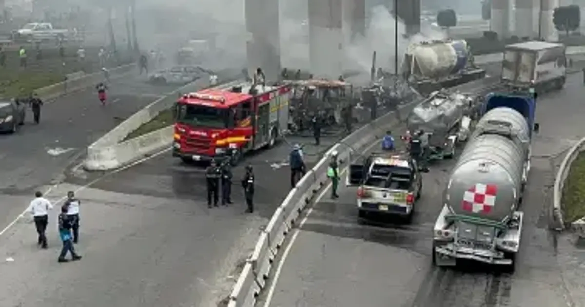 Explosión en Puente La Concordia: Fiscalía explica cómo fue la volcadura de la pipa en Iztapalapa