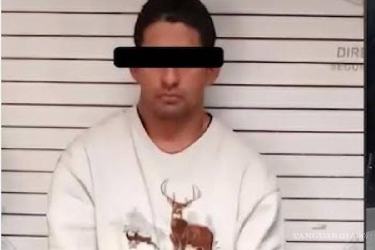 Detienen a lavacoches por robo de motocicleta, en Saltillo