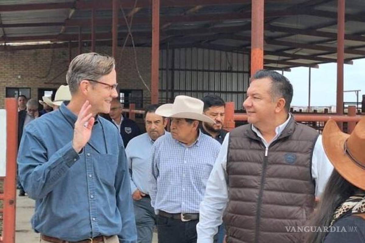 Coahuila busca reactivar exportaciones ganaderas con visita de inspectores de EE. UU.