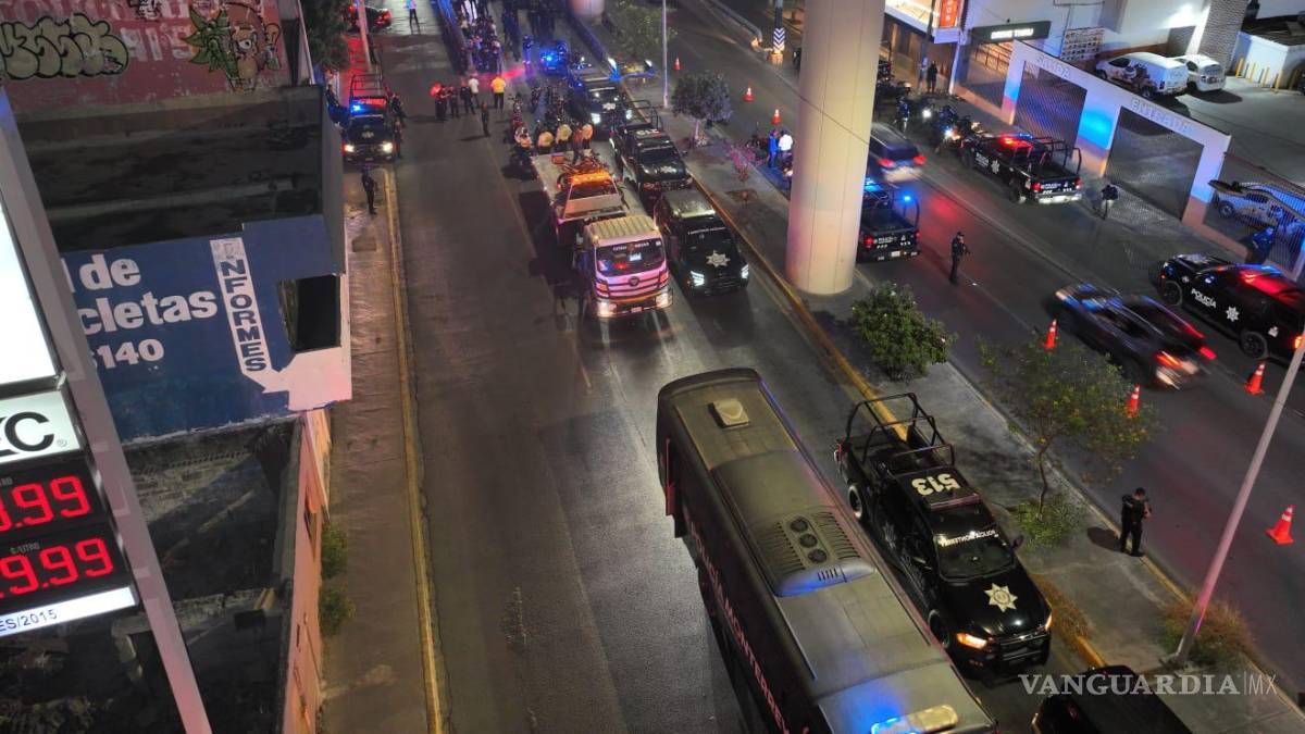 Les agüitan la rodada; remiten 19 motos al corralón en Monterrey