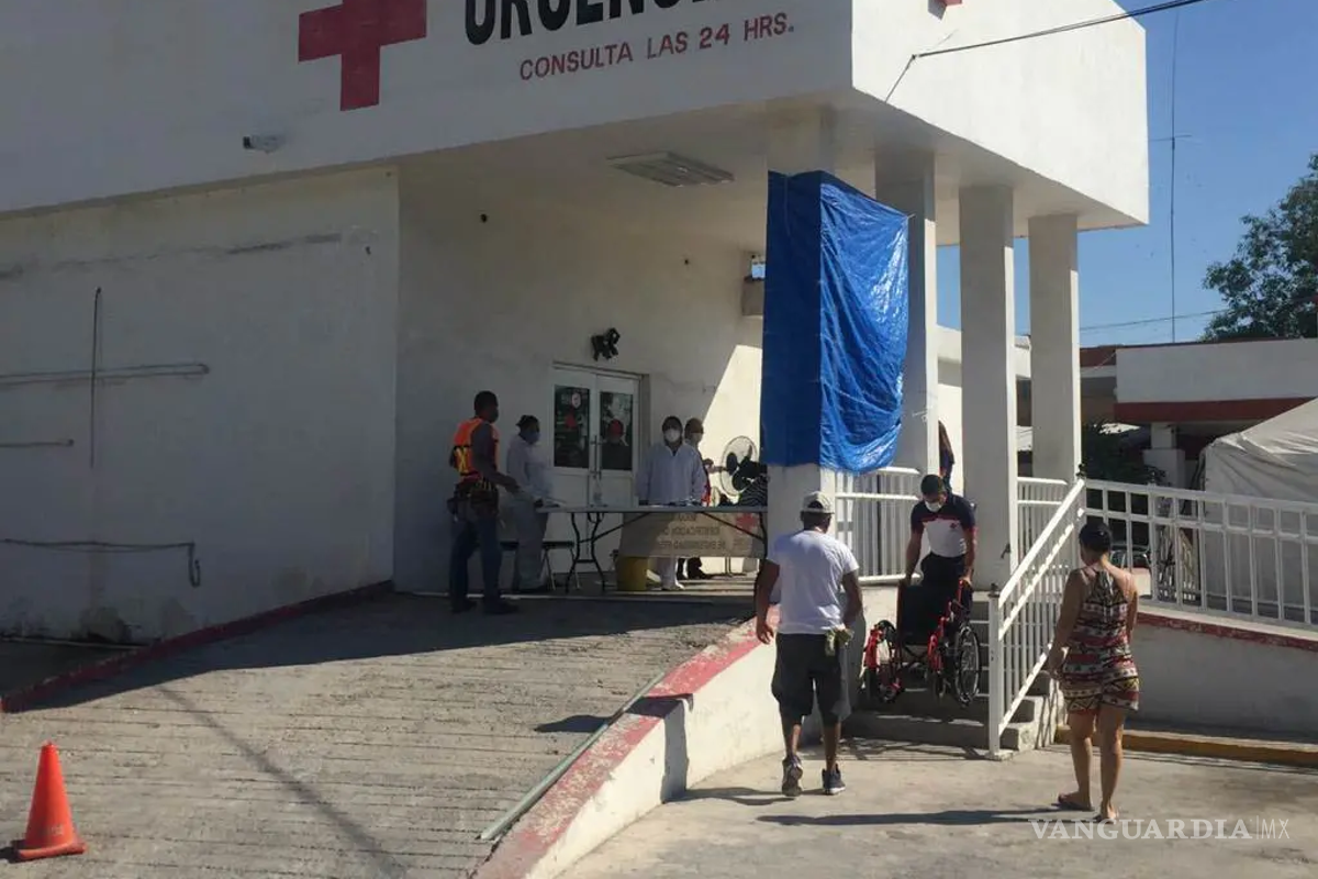 Llega sin vida bebé de siete meses a la Cruz Roja de Monclova; sufría espasmos del sollozo