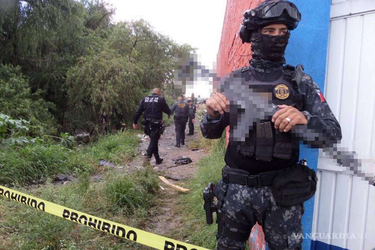 $!El hallazgo movilizó a corporaciones de emergencia en la zona sur de Saltillo.