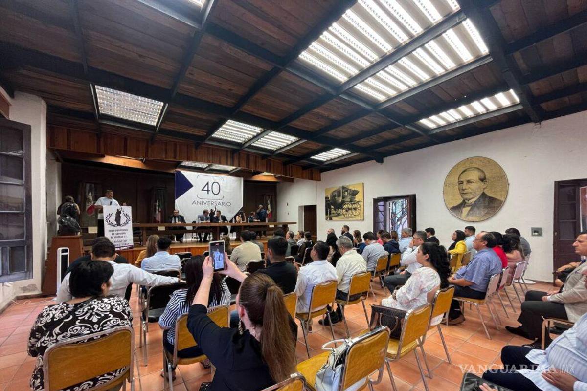 Presidente del Foro de Abogados de Saltillo rechaza alinearse con el Poder Judicial y critica fallo contra VANGUARDIA