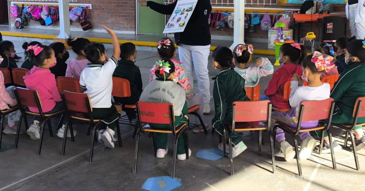 Lleva IMSS Coahuila hábitos saludables a escuelas y guarderías