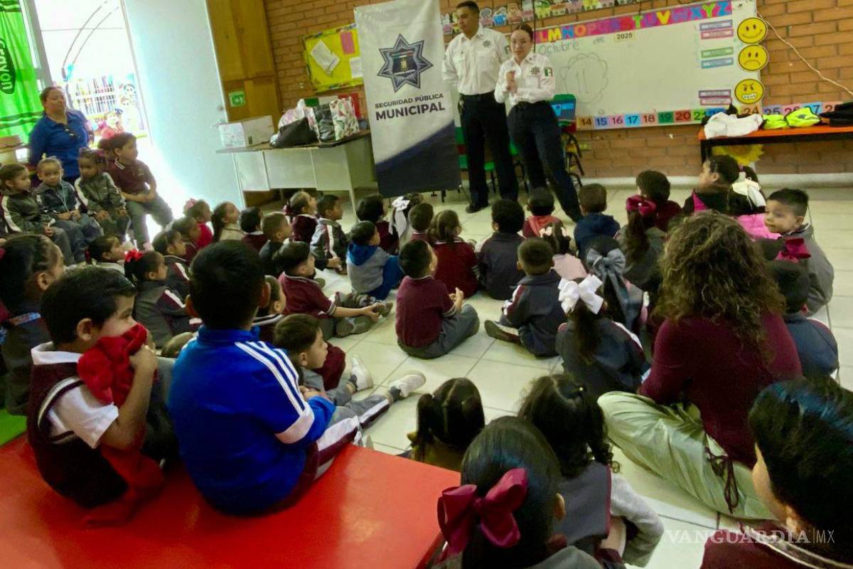 En Ramos Arizpe refuerzan la educación preventiva como estrategia de seguridad