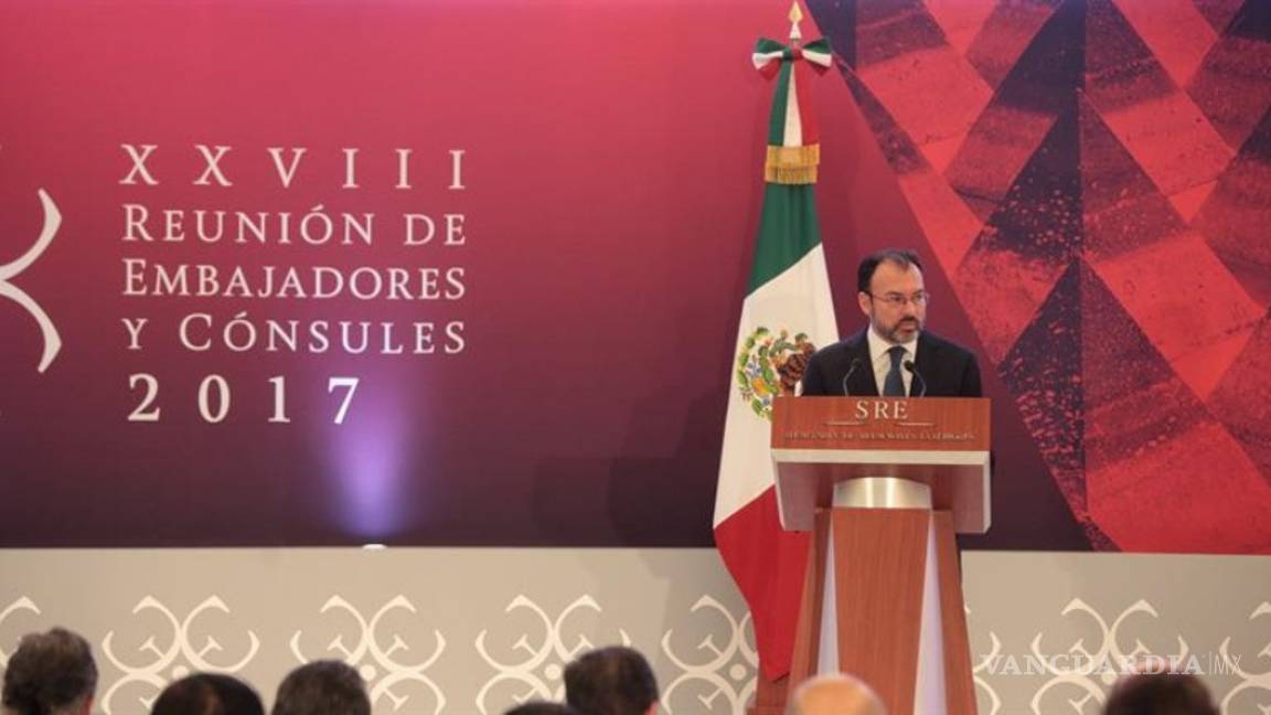 $!Afirma Videgaray que relación de México con EU no será sumisa