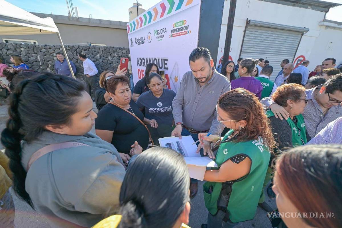 Avanza Monclova con nuevas obras del Plan Prendamos Monclova