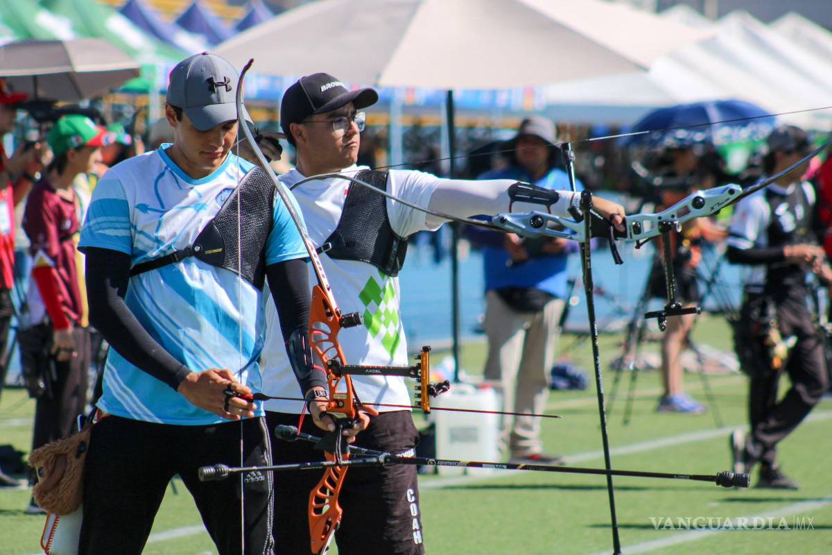 $!Matías Grande tuvo una actuación destacada en la segunda jornada del World Archery México Championship 2025, consolidándose como una de las promesas del arco coahuilense.