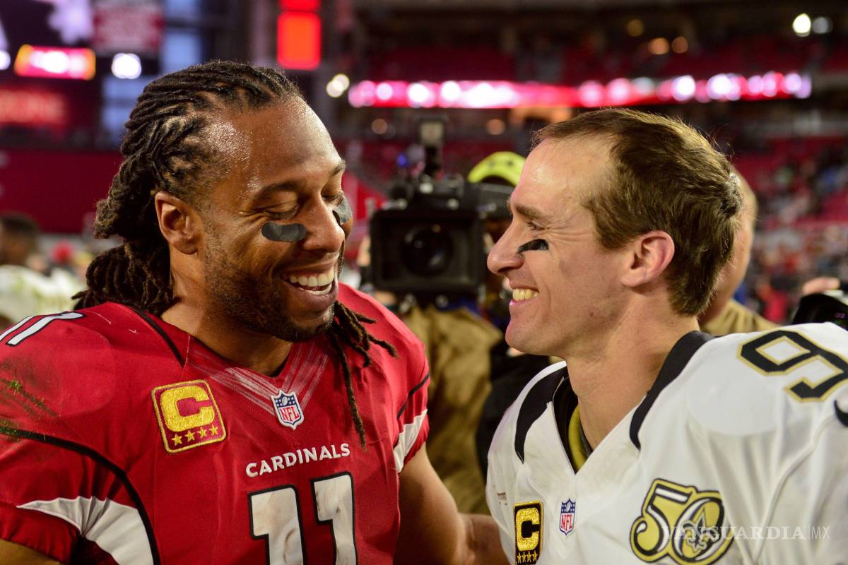 Drew Brees y Larry Fitzgerald, entre los cuatro finalistas rumbo al Salón de la Fama de la NFL
