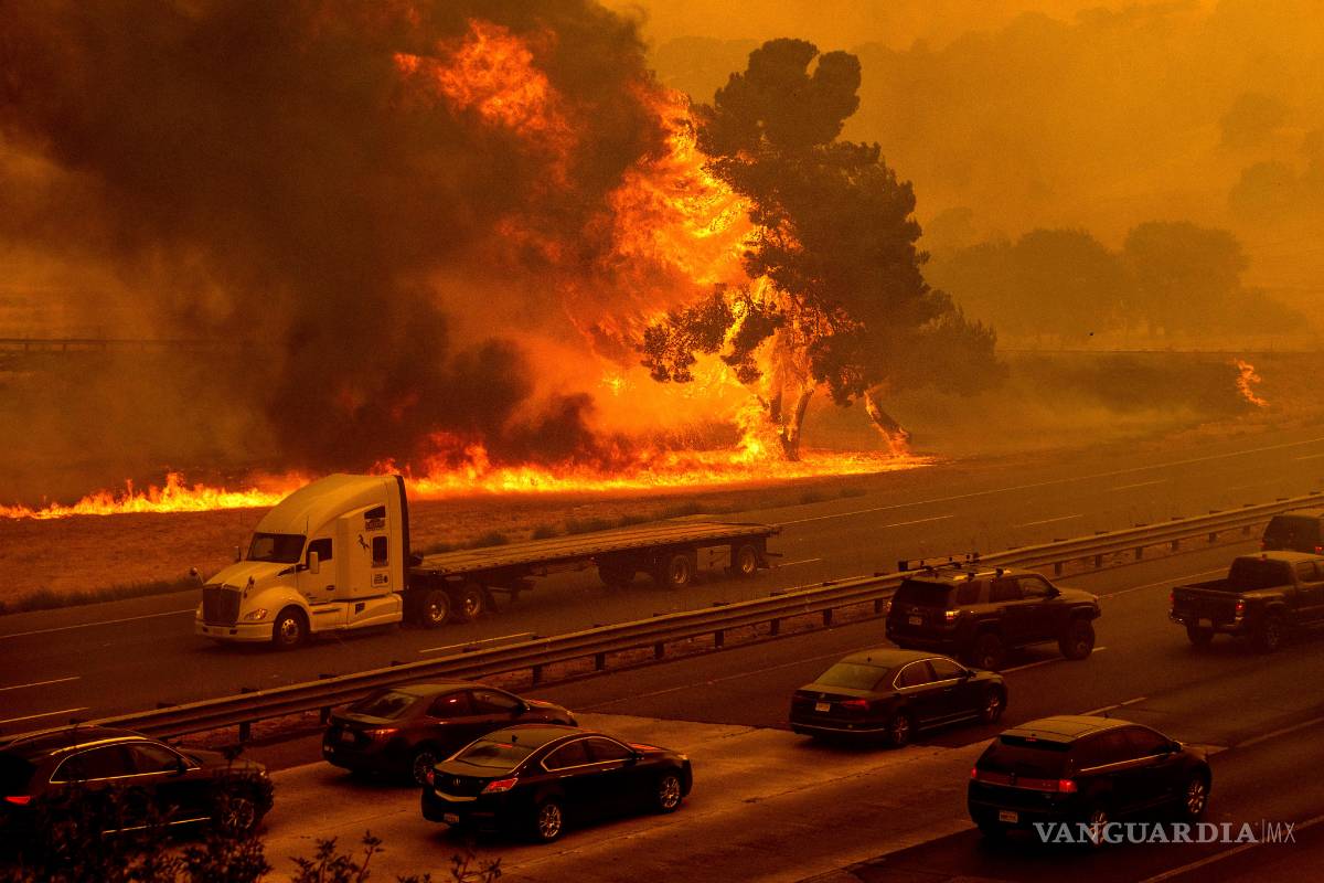 Consume incendio forestal 190 kilómetros en California