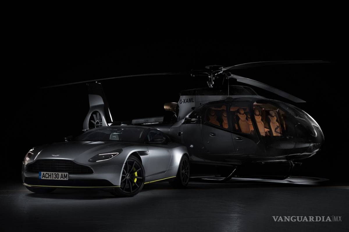 Aston Martin lanza un helicóptero de súper lujo, junto con Airbus